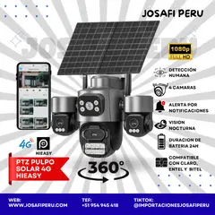 GENERICO - Ptz Pulpo solar 4g HiEasy