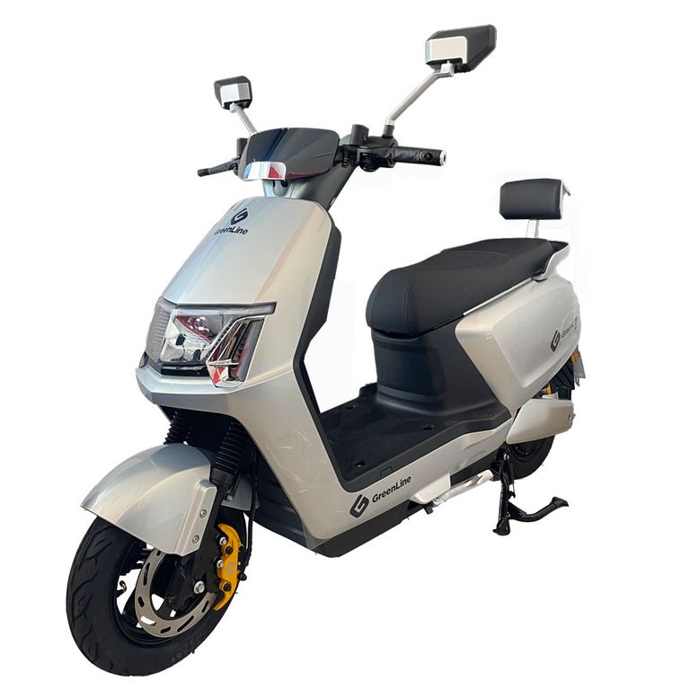 Moto Eléctrica GREENLINE Modelo Y5 PLATEADO