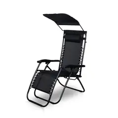 ATLETIS - Silla Reposera 180 Plegable Zero Gravity con Cubresol