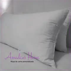 AMADEUS HOME - Pack 02 Almohadas King Size Lavables ¡Incluye Fundas!