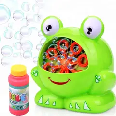 GENERICO - Juguete Maquina para Burbujas en forma de Rana