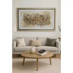 GENERICO - Cuadro Decorativo Resplandor Abstracto 64x137 mt