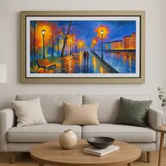 GENERICO - Cuadro Decorativo Reflejos de Amor 64x137 mt