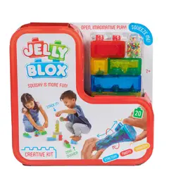 GOLIATH - Jelly Blox bloques sensoriales suaves 20 piezas