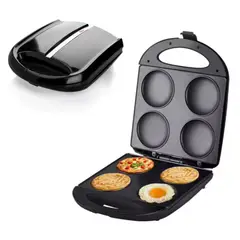 GENERICO - Máquina para hacer Panqueques RAF R510 Negro