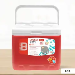 Basa - Cooler rectangular Rojo Yeti Basa 8.5 Litros