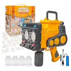 GENERICO - Pistola Lanza Burbujas Excavadora Mágica