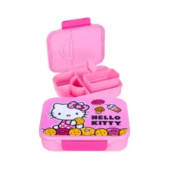 SANRIO - Taper Bento HELLO KITTY 1 Broche 6 Divisiones