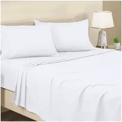 GENERICO - JUEGO DE SÁBANAS KING MICROFIBRA PREMIUM