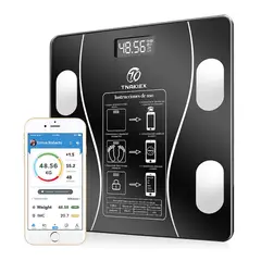 GENERICO - BALANZA DIGITAL BLUETOOTH 180 KG CONTROL DE PESO INTELIGENTE