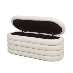 GENERICO - CLOUD BENCH 2 Plazas – Baúl Moderno Bouclé