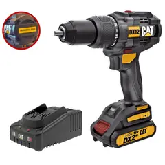 CAT - TALADRO PERCUTOR ATORNILLADOR BRUSHLES 65Nm 18V DX1120K -