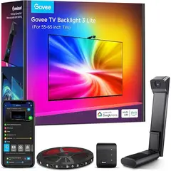 GOVEE - Govee TV Backlight 3 Lite luces LED para TV 55-65 pulgadas