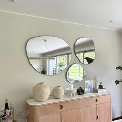 GENERICO - SET DE TRES ESPEJOS 140x88cm