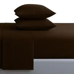 GENERICO - JUEGO DE SÁBANAS KING ALGODÓN