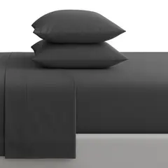 GENERICO - JUEGO DE SÁBANAS KING ALGODÓN