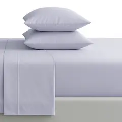 GENERICO - JUEGO DE SÁBANAS 2 PLAZAS ALGODÓN