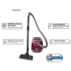 SAMSUNG - Aspiradora de Arrastre 2000W VCC4190V3EXZS
