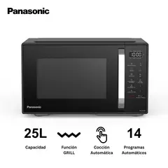 PANASONIC - Microondas Panasonic 25L NN-GT34 - Silver