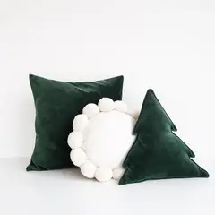 ZALMOHADAS - Set Navideño 3 cojines Estilo Nórdico Fantastic 45x45