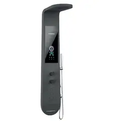 FRATELLI - COLUMNA DE DUCHA CALENTADOR INTELIGENTE HC06 SUS 304 NEGRO