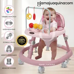 BABY - Andador Plegable «BING BOONG» Edición de Lujo Pink