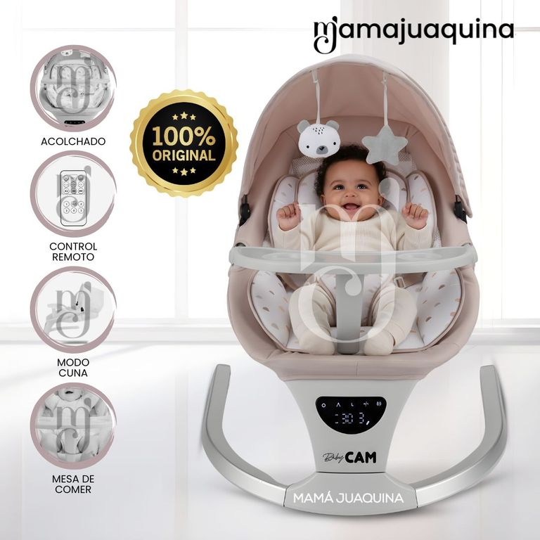 Silla Mecedora Didáctica «STAR II» con Bluetooth Beige