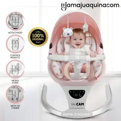 BABY - Silla Mecedora Didactica «STAR II» con Bluetooth Pink