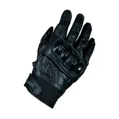 GENERICO - Guantes para Motociclista Kratoz WAR Negro Poliester Talla M