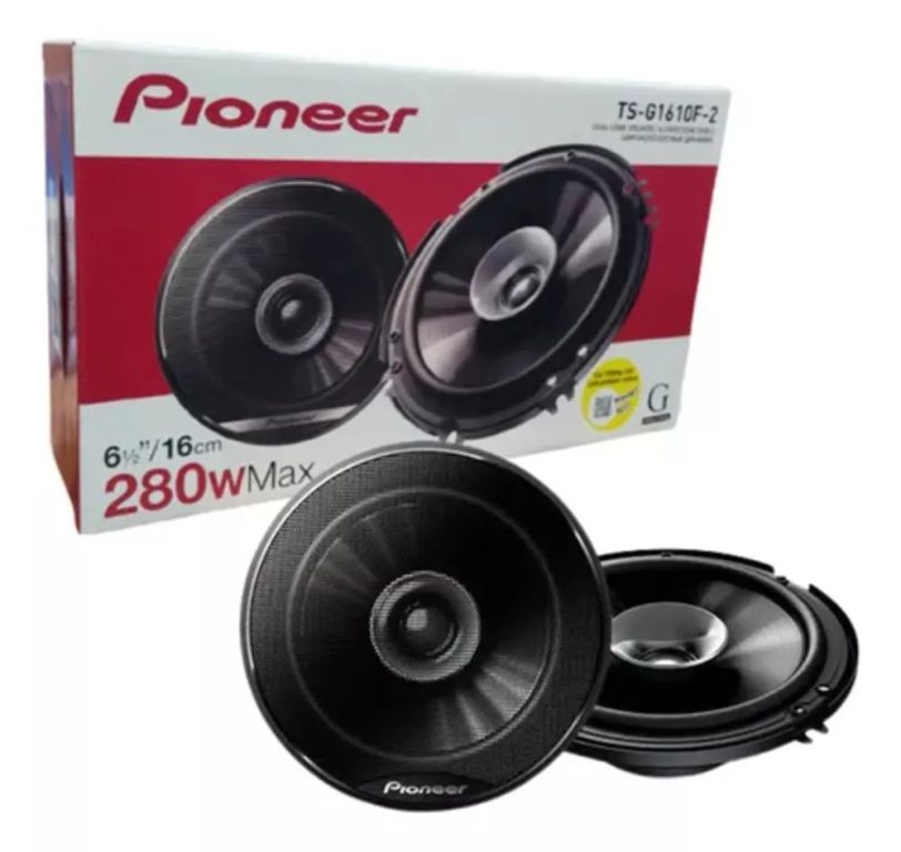 Set de parlantes 6.5 pulgadas 280w pioneer original
