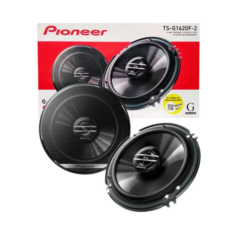 Set de parlantes pioneer 300w coaxiales