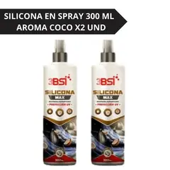 3BSI - SILICONA PROTECTOR UV AROMA COCO 300 ML X2 UND