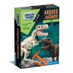 CLEMENTONI - Arqueojugando T-Rex Fosforecente