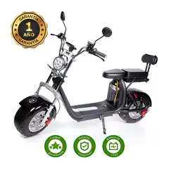 MOVEEN - MOTO ELECTRICA MOVEEN RK2 - NEGRO METALICO - CITYCOCO - CHOPPER
