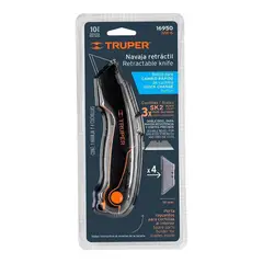 TRUPER - Navaja Retráctil 7 Pulgadas Cuerpo De Aluminio Truper-16950