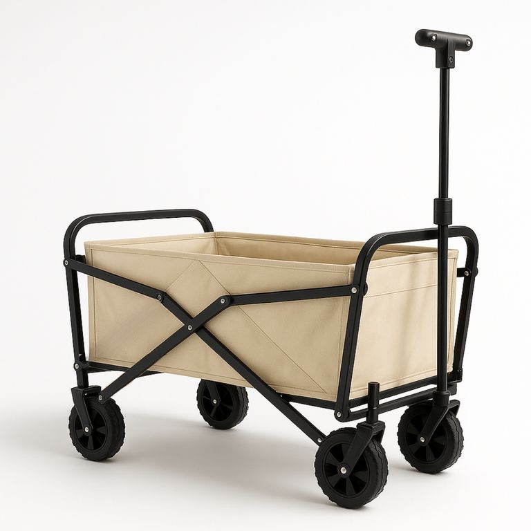 Carrito Plegable de Transporte Camping Playa Compras