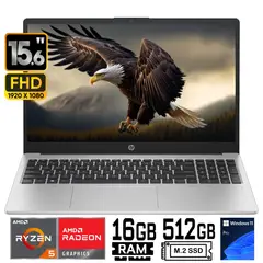 HP - Laptop HP 255R G10 AMD Ryzen 5-7520U Ram 16Gb. SSD 512Gb 15.6" FHD Win 11