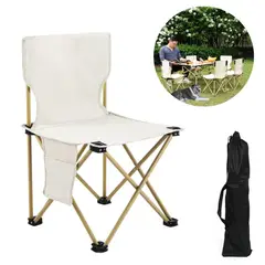 INSPIRA MARKET - Silla Plegable Portátil de Camping