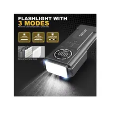 GENERICO - Arrancador De Auto Con Compresora De Aire Y LINTERNAS