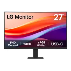 LG - MONITOR LG 27U421A-B CURVO 100HZ/5MS FHD VA/USB-C/HDMI/ 27