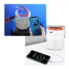 GENERICO - FOCO PARLANTE SOLAR