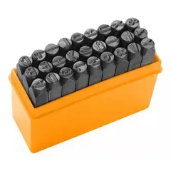 TOLSEN - JUEGO DE PUNZONES LETRAS27PCS 3MM Tolsen - 25101