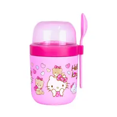 SCOOL - Vaso Yogurt HELLO KITTY 680ml + Cuchara