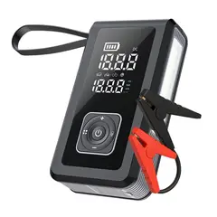 GENERICO - Arrancador para Auto con Compresor de Llantas y Power Bank
