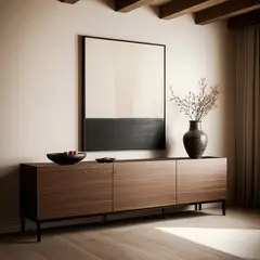R&R MUEBLES - Mesa para TV Moderno Domenico 180 cm R&R MUEBLES