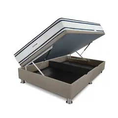 DRIMER - Cama Practibox Antistress Fiamma - Queen Beige