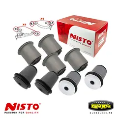 POWERED BY G4X4 GLOBAL 4 X 4 PE - Jgo Bocinas Nisto Trapecios Delanteros para Fortuner 2005-2015