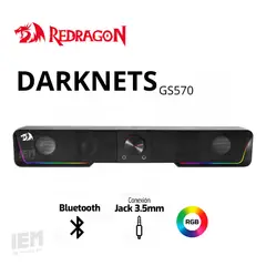 REDRAGON - Parlante Gamer Redragon DARKNETS GS570 Bluetooth RGB