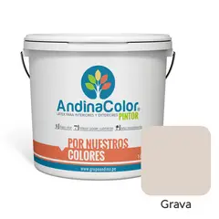 ANDINACOLOR - PINTURA PINTOR GRAVA LATEX 1 GALON