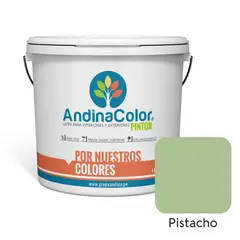 ANDINACOLOR - PINTURA PINTOR PISTACHO LATEX 1 GALON
